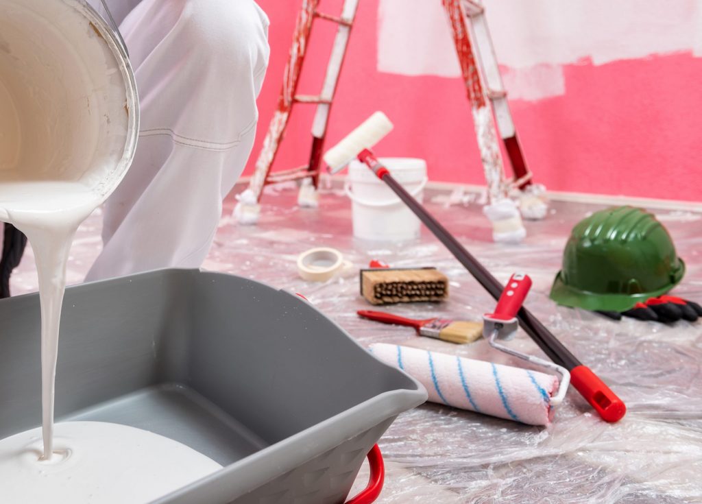 انواع غلطک رنگ ساختمان