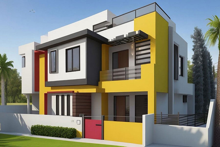 رنگ ساختمانی