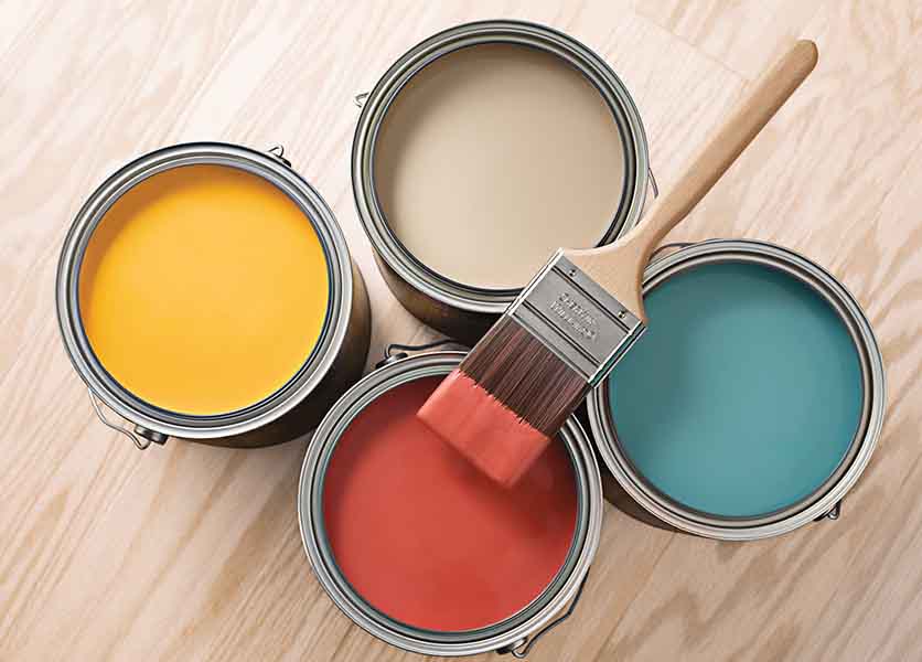 از بین بردن بوی رنگ