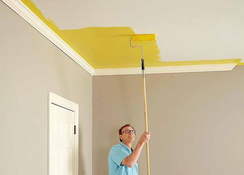 راهنمای رنگ آمیزی سقف : 5 نکته که باید رعایت کنید