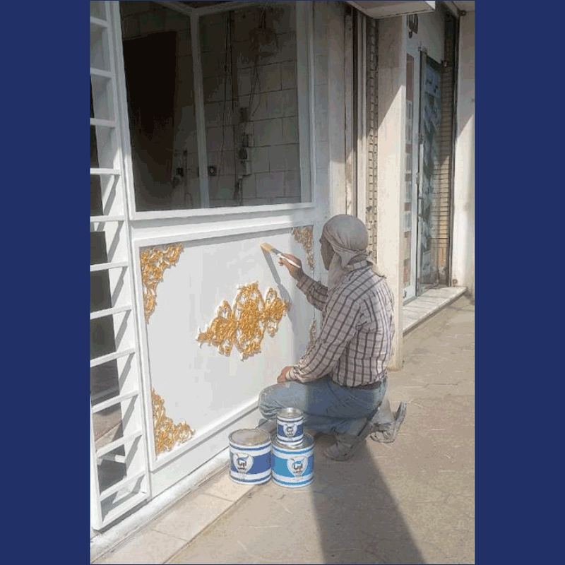 رنگ ساختمانی