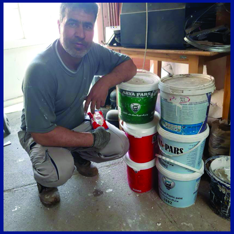 رنگ ساختمانی