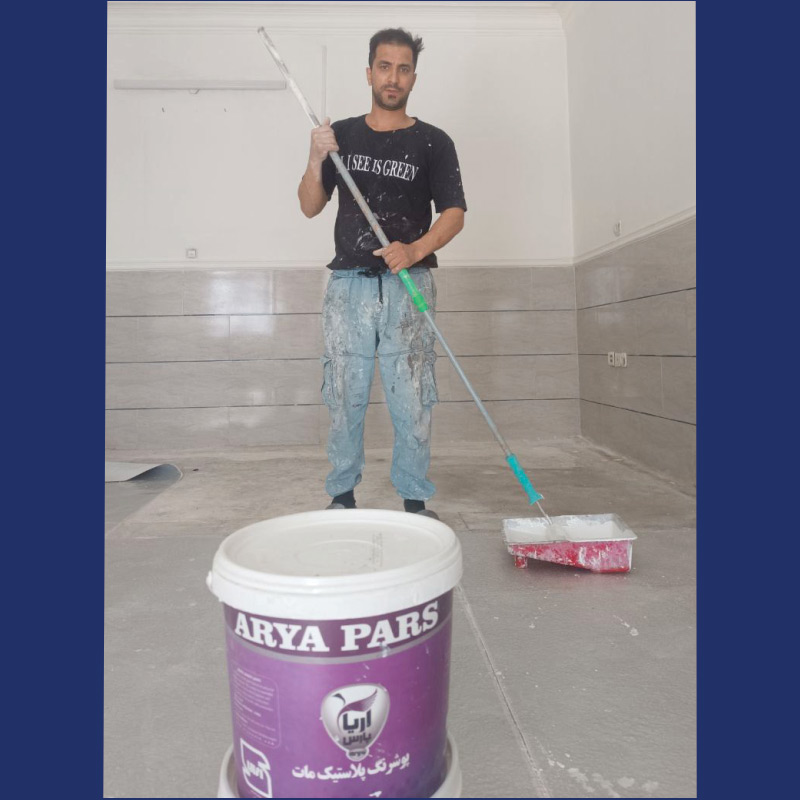 رنگ نیم پلاستیک