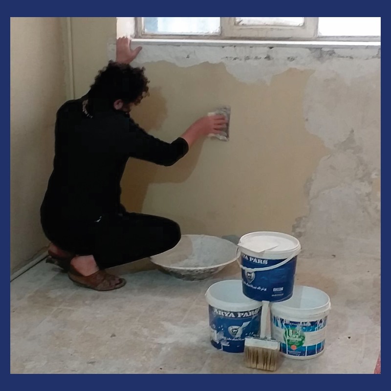 رنگ نیم پلاستیک