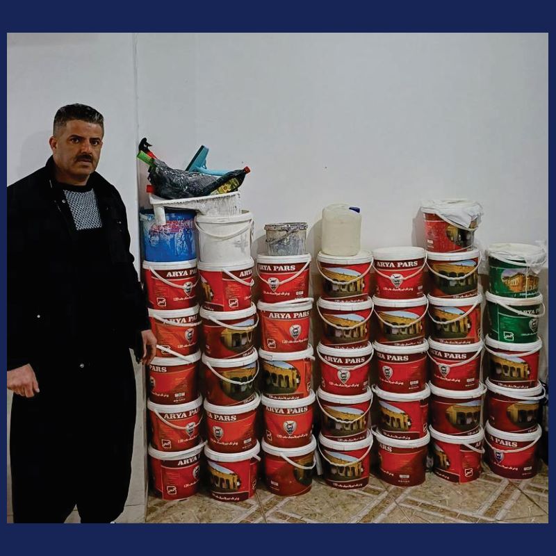 رنگ آب پایه