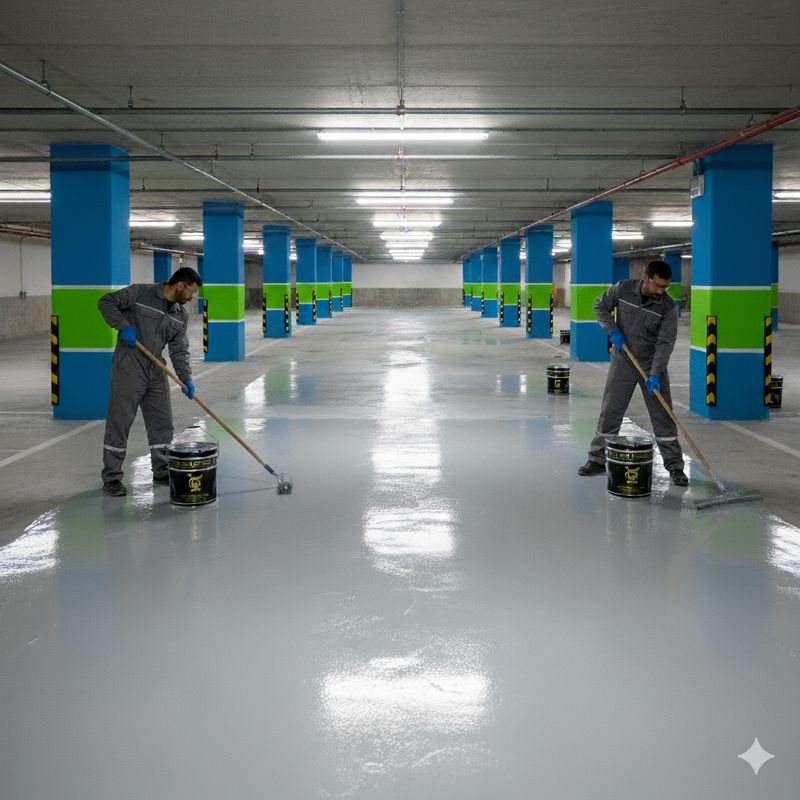 رنگ اپوکسی کف