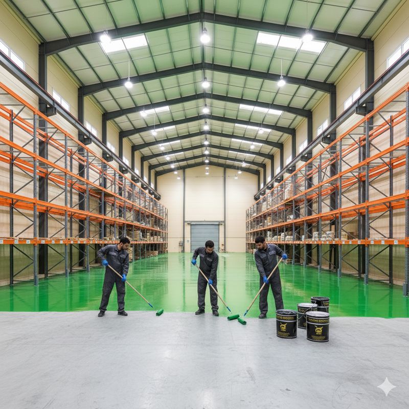 رنگ اپوکسی کف