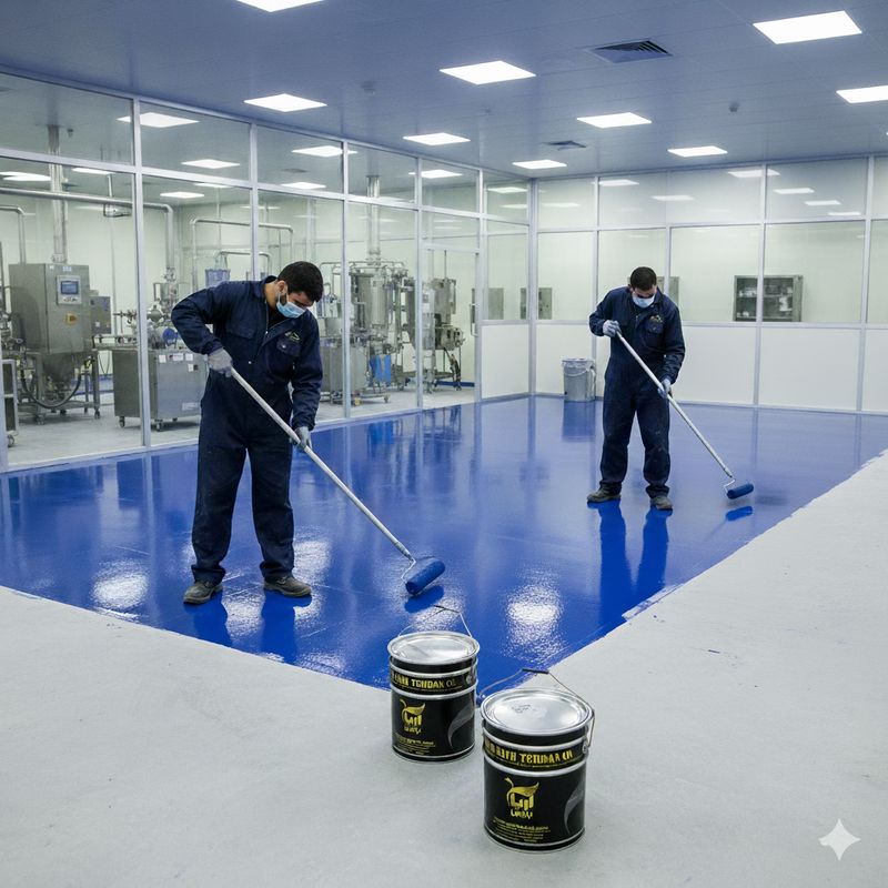 رنگ اپوکسی کف