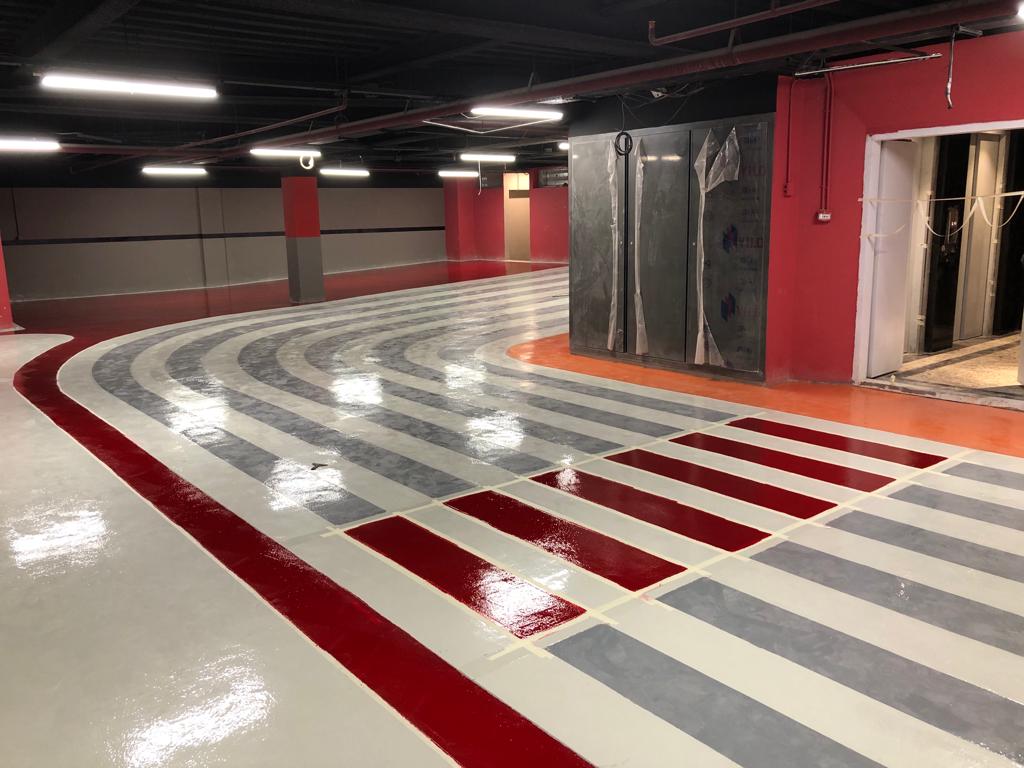 کفپوش پارکینگ