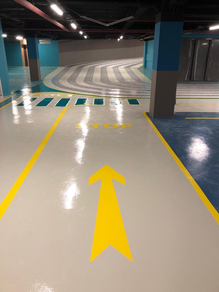 کفپوش پارکینگ