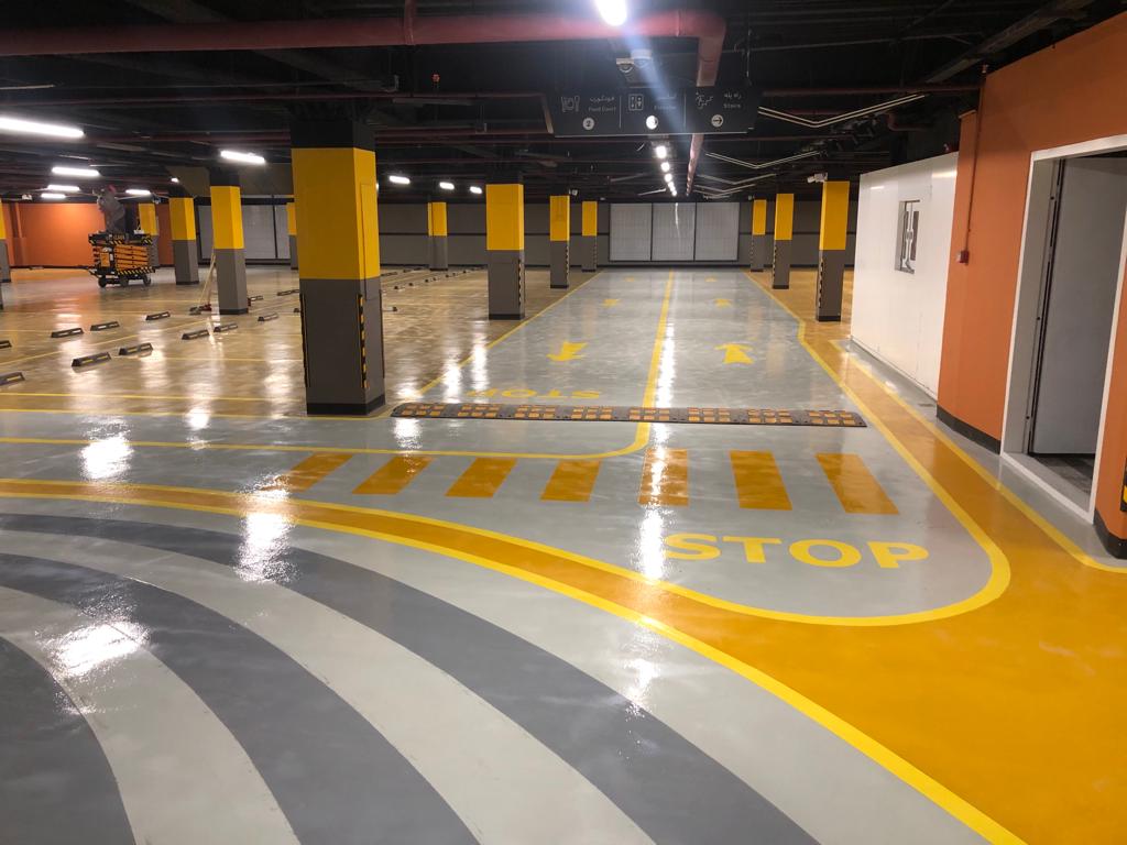 کفپوش پارکینگ