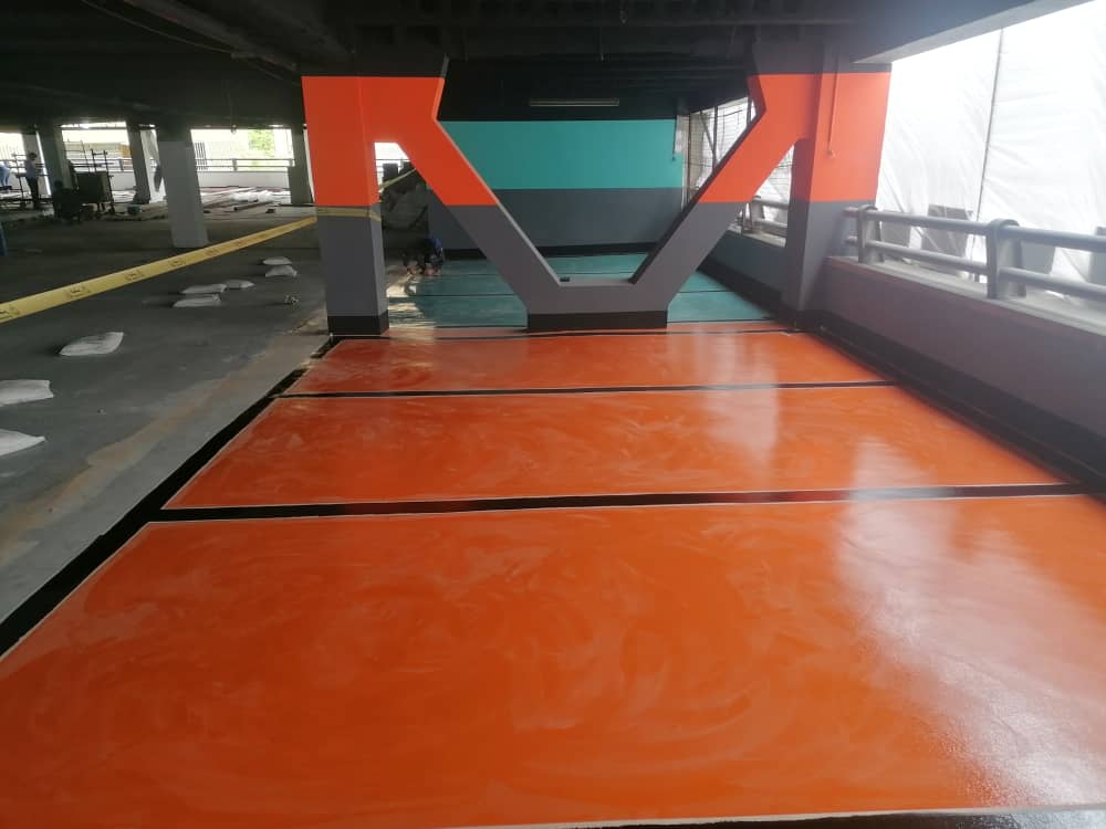 کفپوش پارکینگ