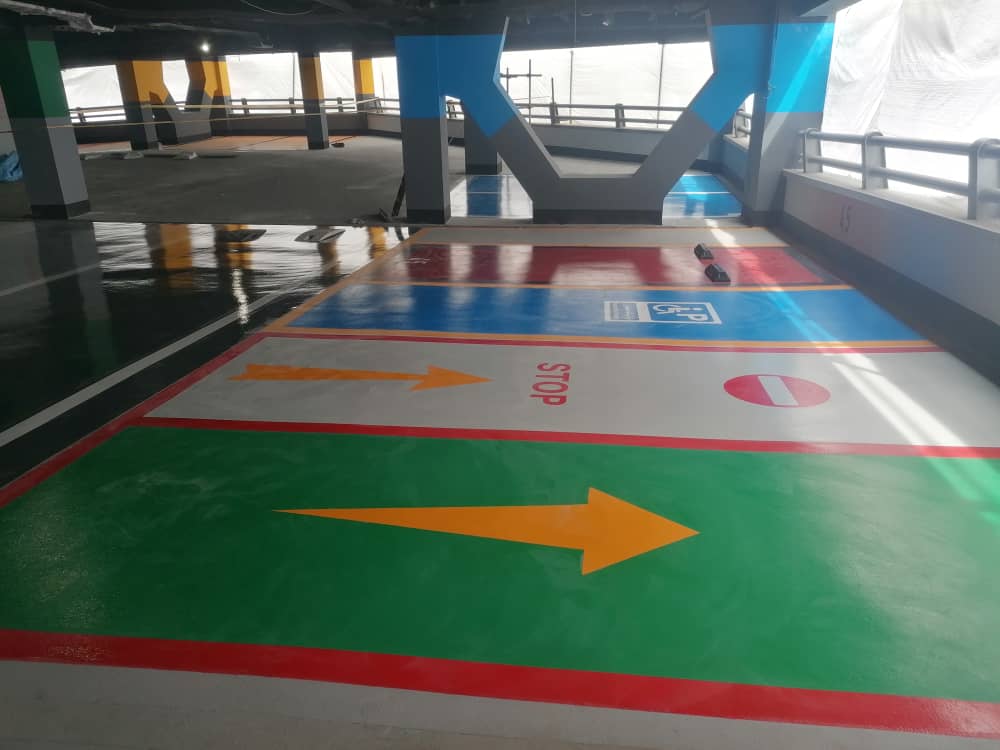 کفپوش پارکینگ