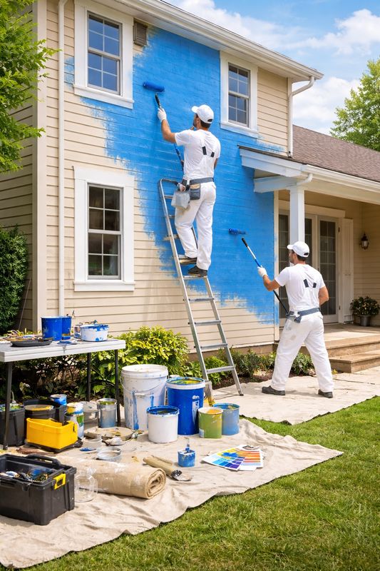 نقاشی ساختمان