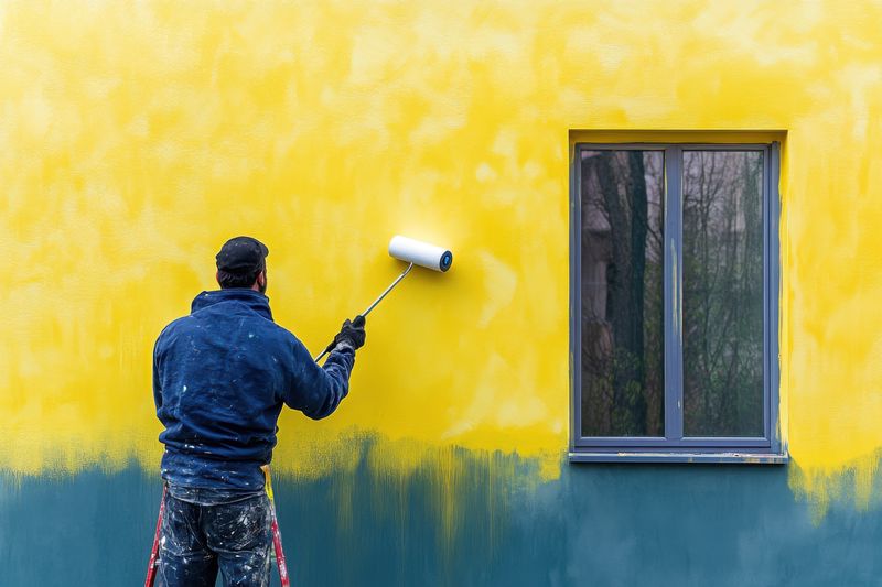 نقاشی ساختمان