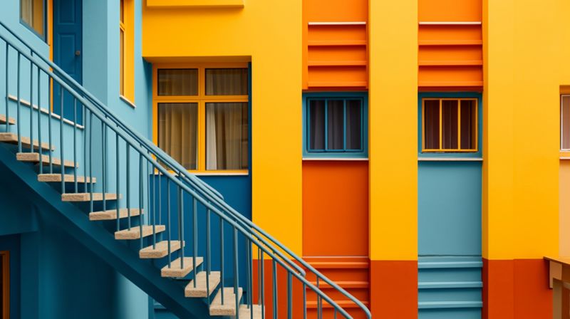 نقاشی ساختمان